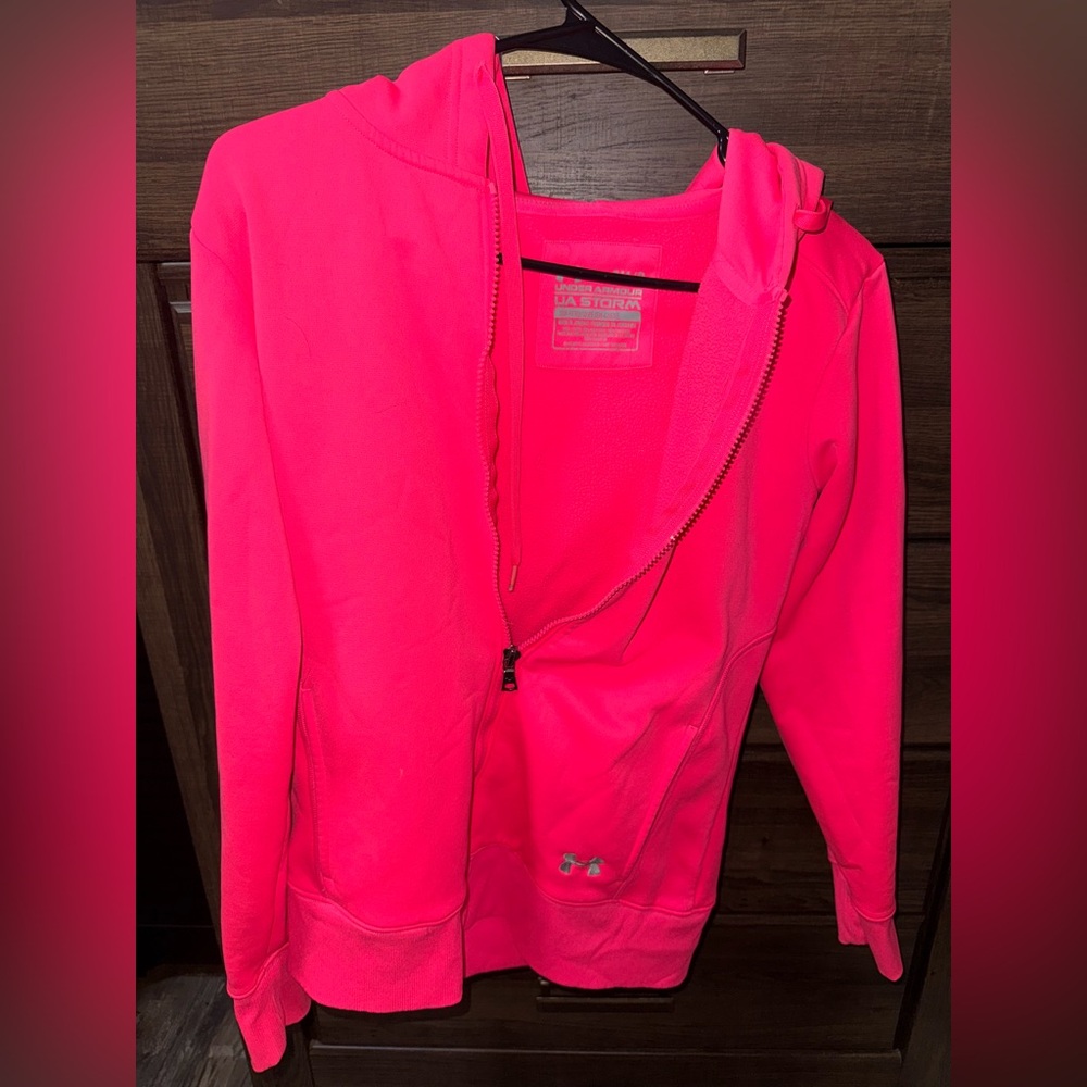 Under Armour Neon Pink Jacket
